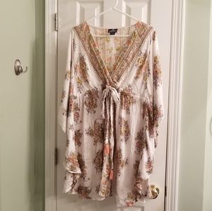 Boho Wing Sleeve Dress